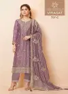Virasat By Vinay Kuleesh Gold Silk Salwar Kameez Wholesale Price In Surat